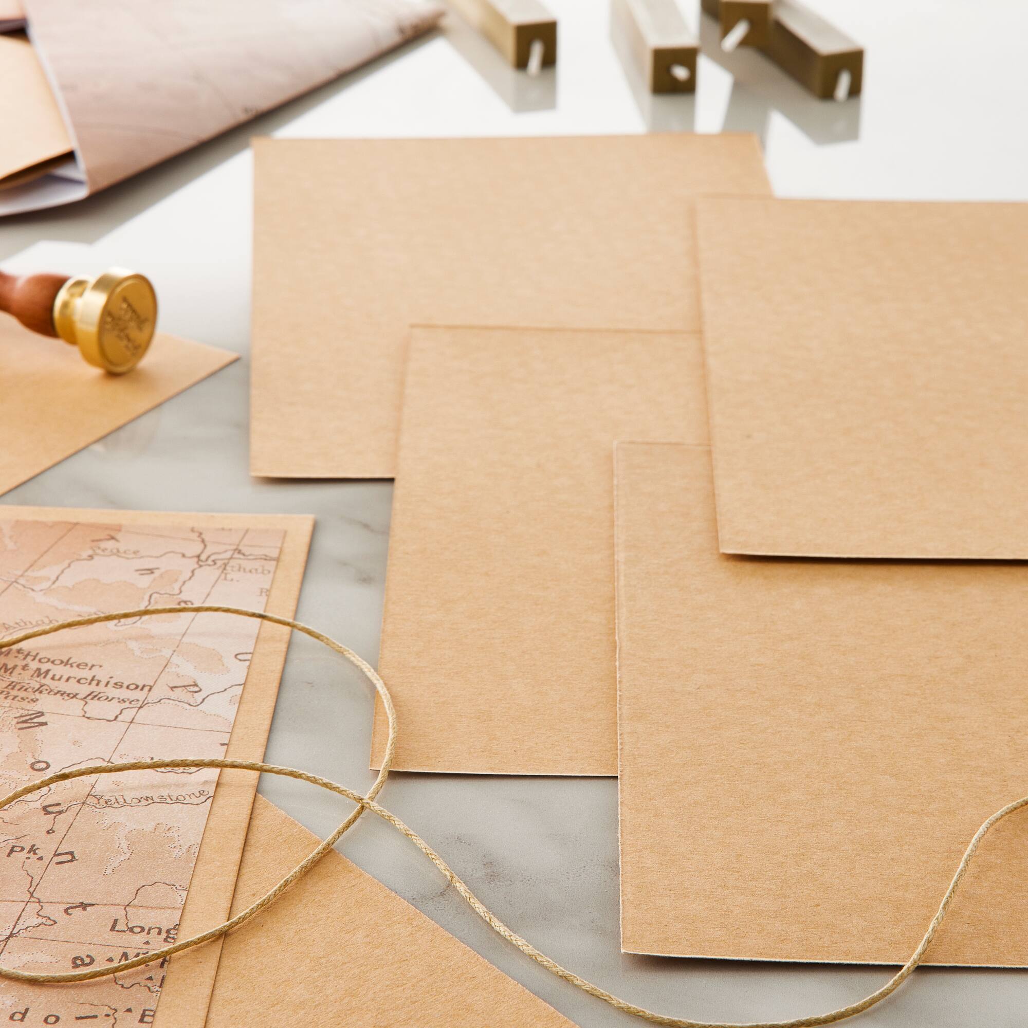 12 Packs: 100 ct. (1200 total) Kraft 4.5" x 6.5" Cardstock Paper by Recollections™
